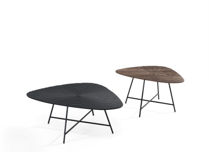 Coffee table Wood Side table Coffee table Designer Living room table 2 pcs.
